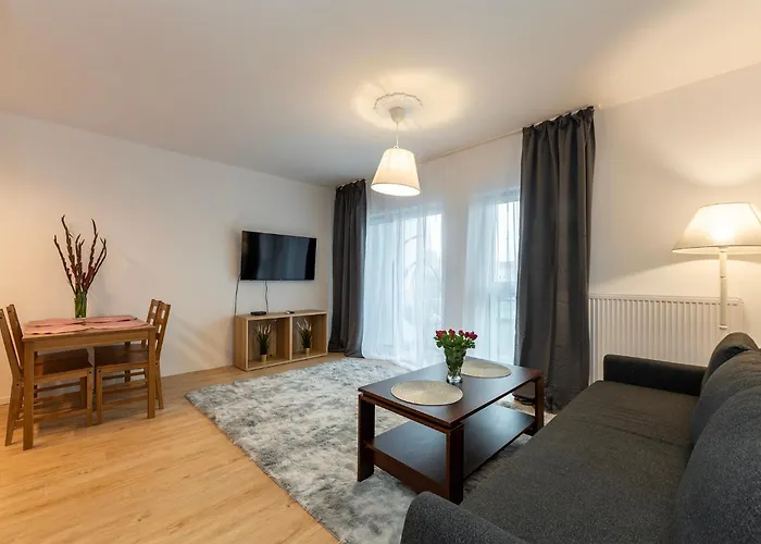 Rosa Janow Z Miejscem Parkingowym Apartman Łódź